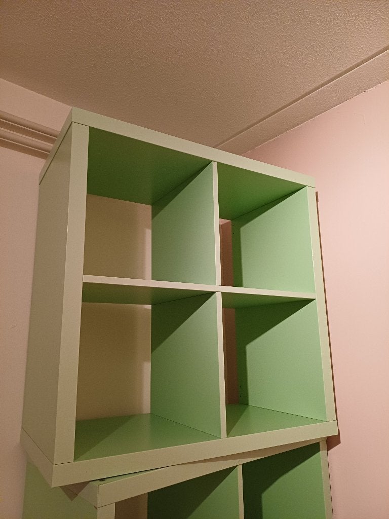Kallax 77x77cm, Ophalen, Met plank(en), Kunststof, Gebruikt