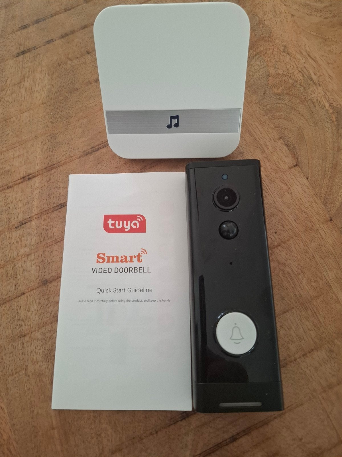 Te koop video deurbel, Ophalen