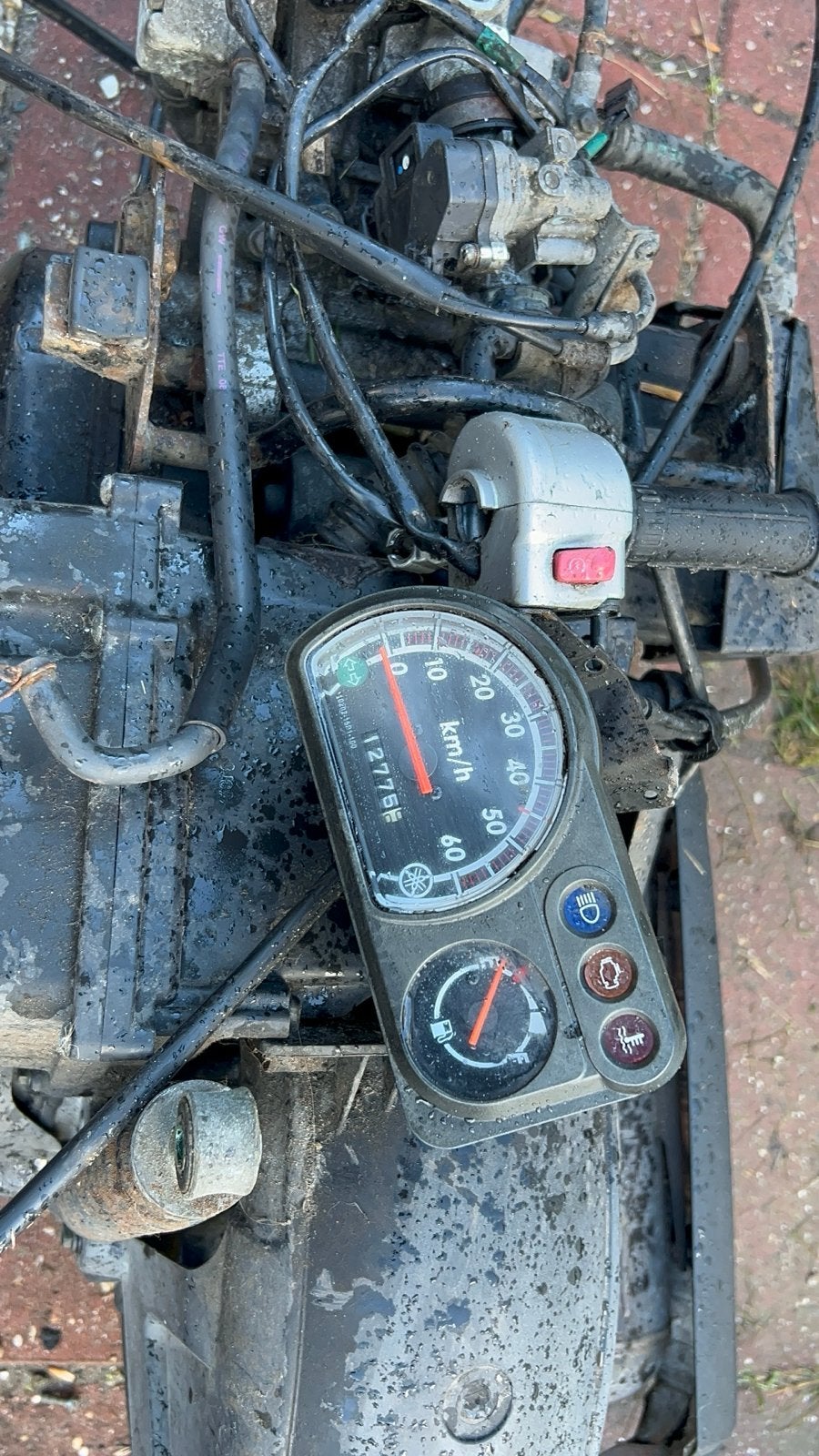 Yamaha giggle compleet motorblok met lage kilometer stand, Ophalen, Gebruikt, Blok, Overige merken