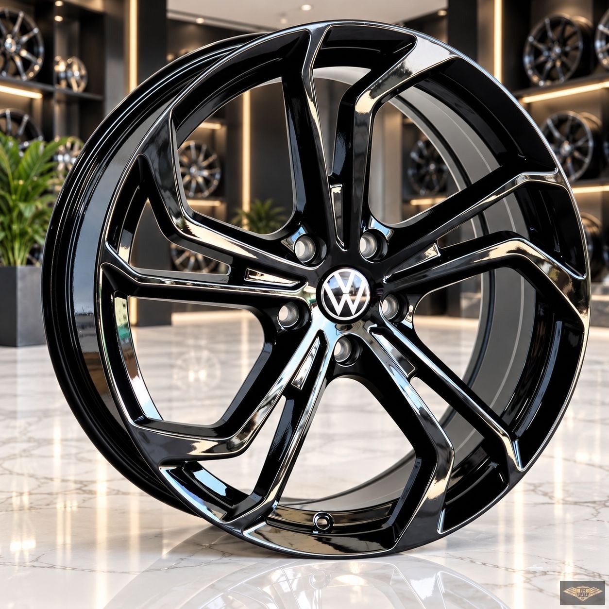 19 inch 5x112 VW Golf 8 (TCR Look) Velgen Nieuw, 19 inch, Velg(en), -, -