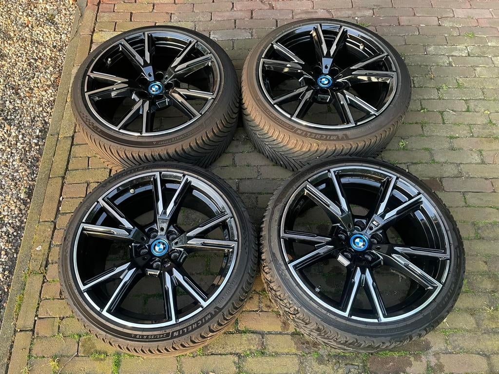 Originele 19’ BMW 893M All season breedset Michelin 5x112, Auto-onderdelen, Banden en Velgen, Gebruikt, -, -, Banden en Velgen