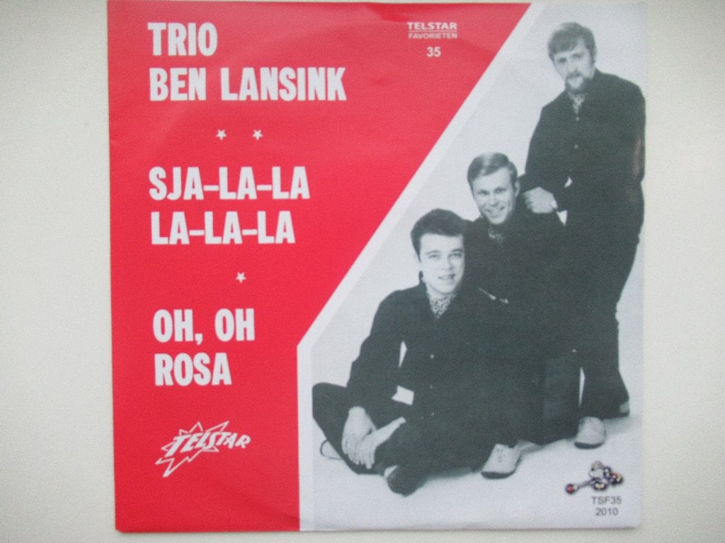TRIO BEN LANSINK # SJA - LA - LA - LA / OH ,OH ROSA., Cd's en Dvd's, Vinyl | Nederlandstalig, 2010 - 2019, 7 inch, Ophalen of Verzenden