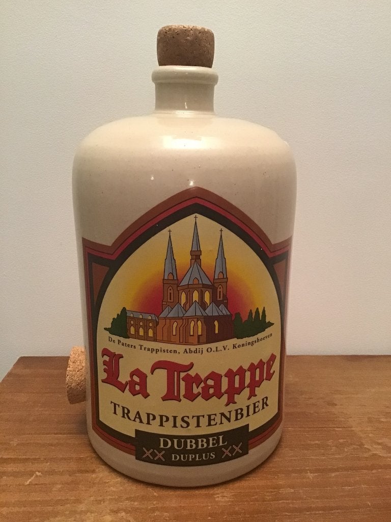 Fooienpot La Trappe Trappistenbier Dubbel - Duplus, Verzamelen, Biermerken, Ophalen of Verzenden, Zo goed als nieuw, Overige typen