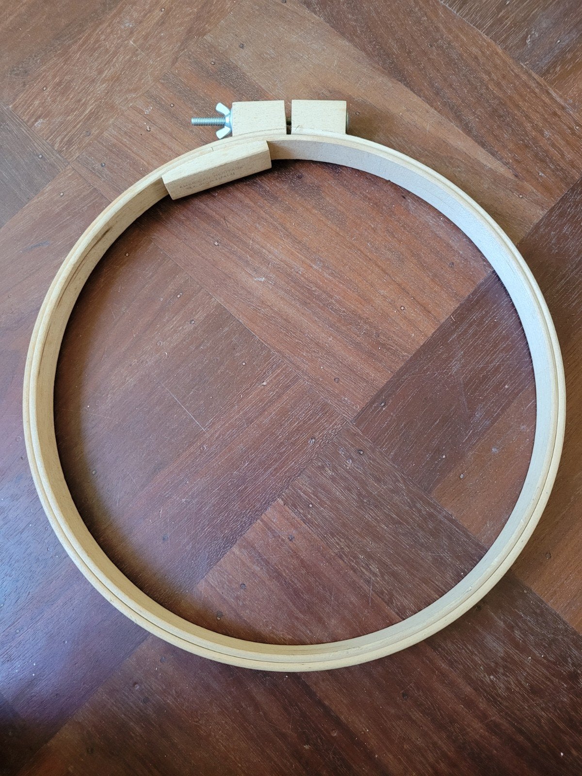 Houten borduurring - Handig voor borduurprojecten, Ophalen of Verzenden