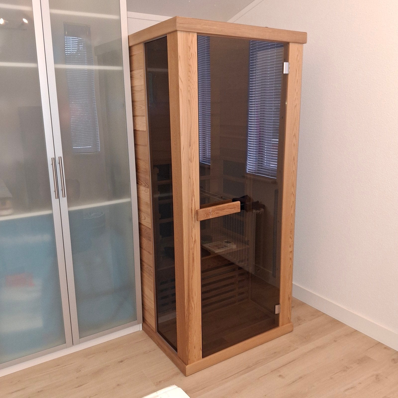 Infrarood sauna 1-persoons - Zo goed als nieuw, Ophalen, Zo goed als nieuw