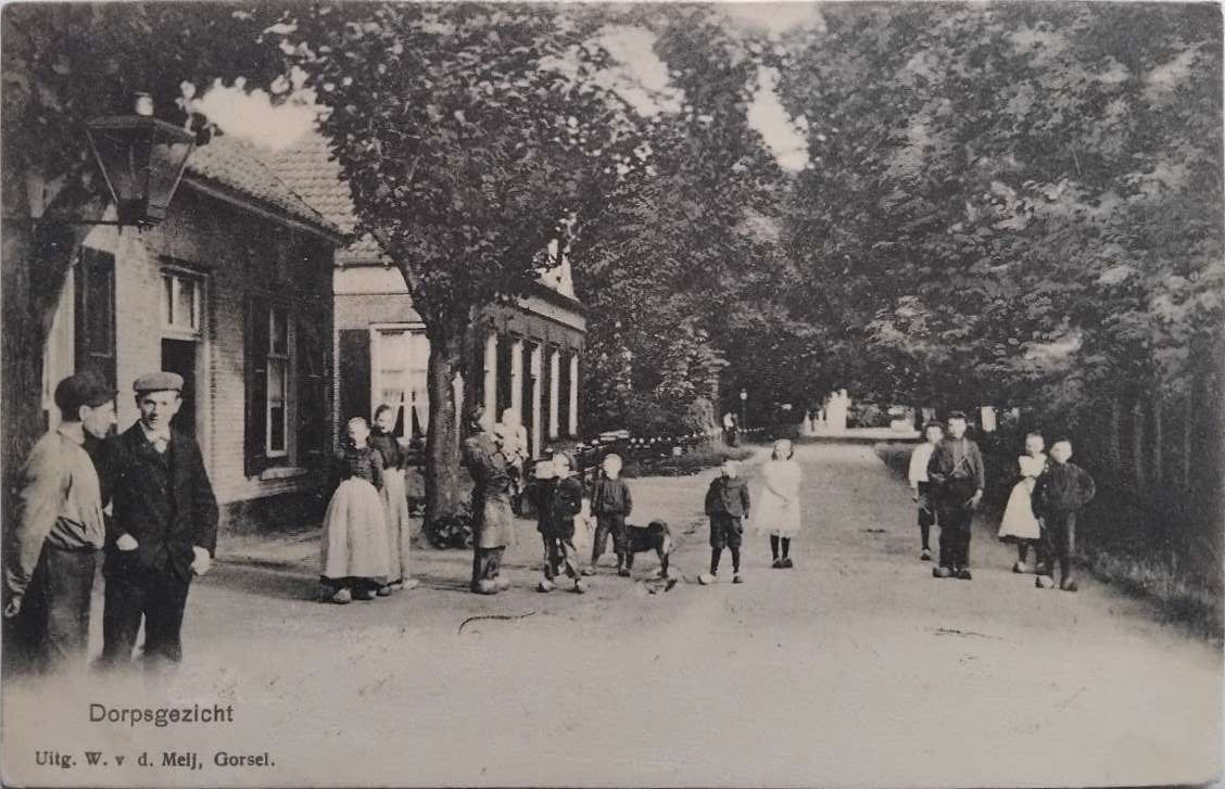 Gorssel (1908), Gelderland, Verzamelen, Ansichtkaarten | Nederland, Ophalen of Verzenden, Voor 1920, Gelopen, Gelderland
