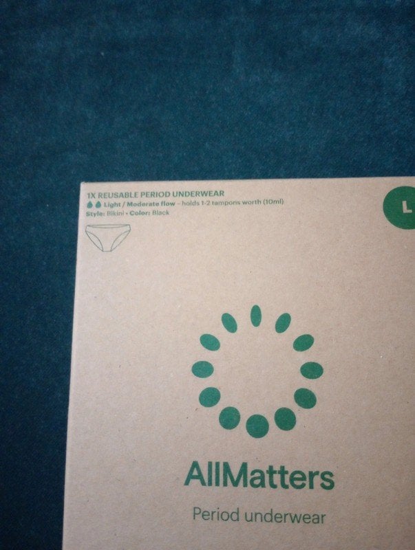 Nieuw menstuatie ondergoed maat l AllMatters, Ophalen of Verzenden, Zwart, Slip