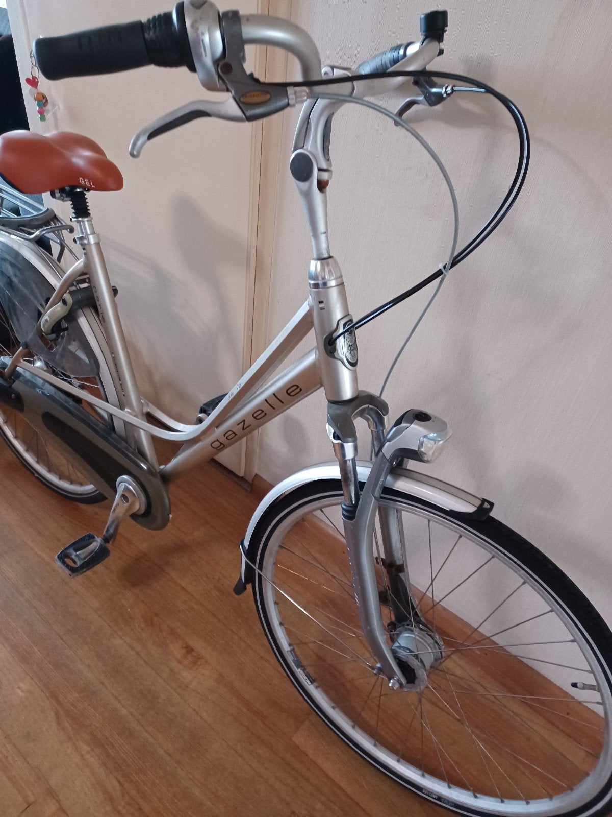 Gazelle Paris Plus damesfiets, Fietsen en Brommers, Ophalen, 53 tot 56 cm, Versnellingen, Zo goed als nieuw