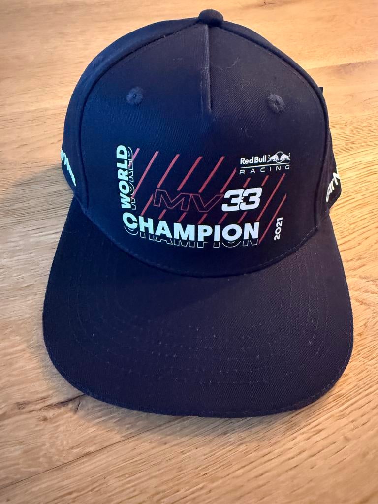 Max Verstappen pet 2021 wereldkampioen Red Bull Racing, Ophalen, Nieuw, Formule 1