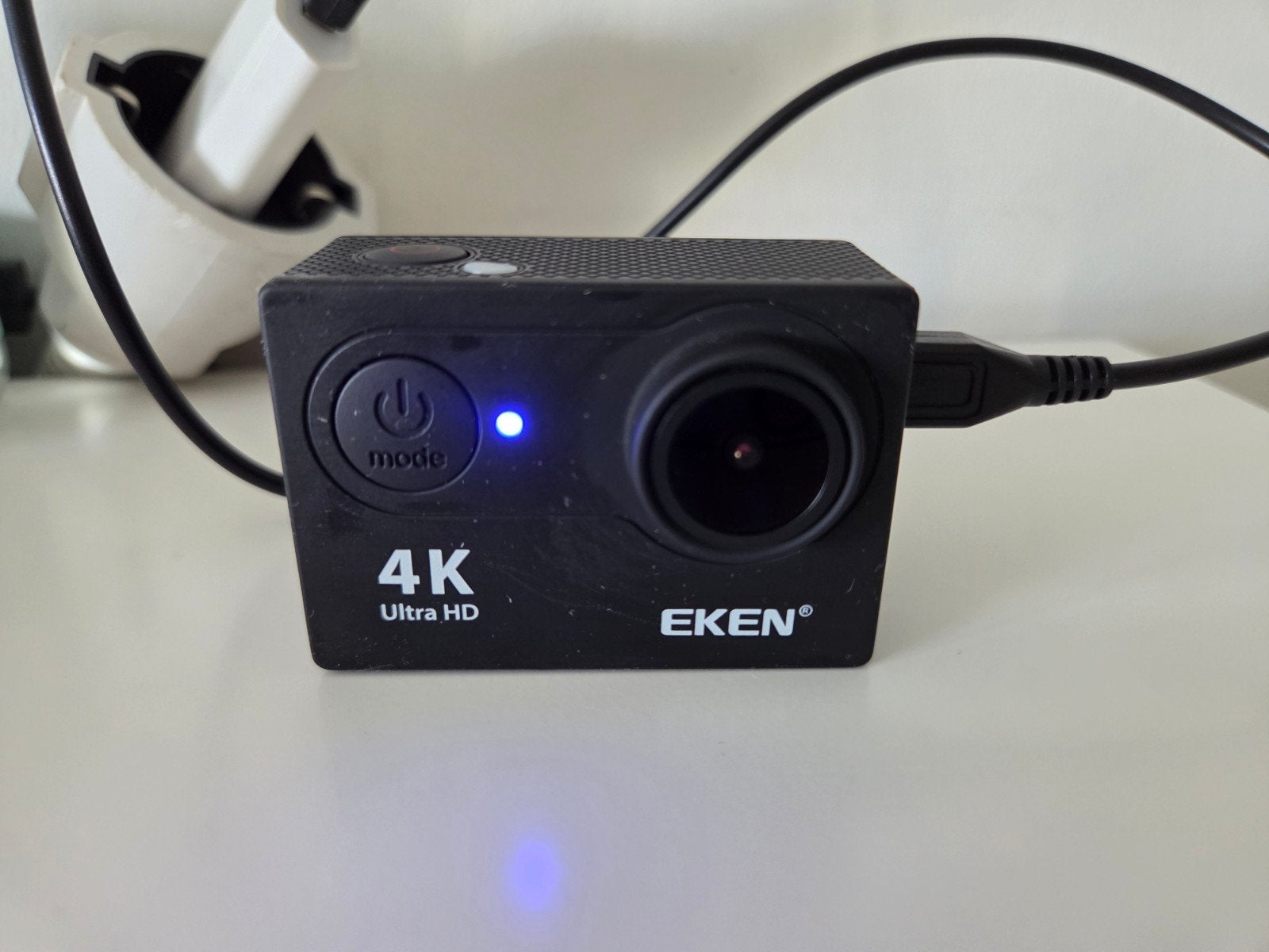 EKEN H9R 4K Action Camera met accessoires (GoPro compatibel), Ophalen of Verzenden, Zo goed als nieuw, GoPro