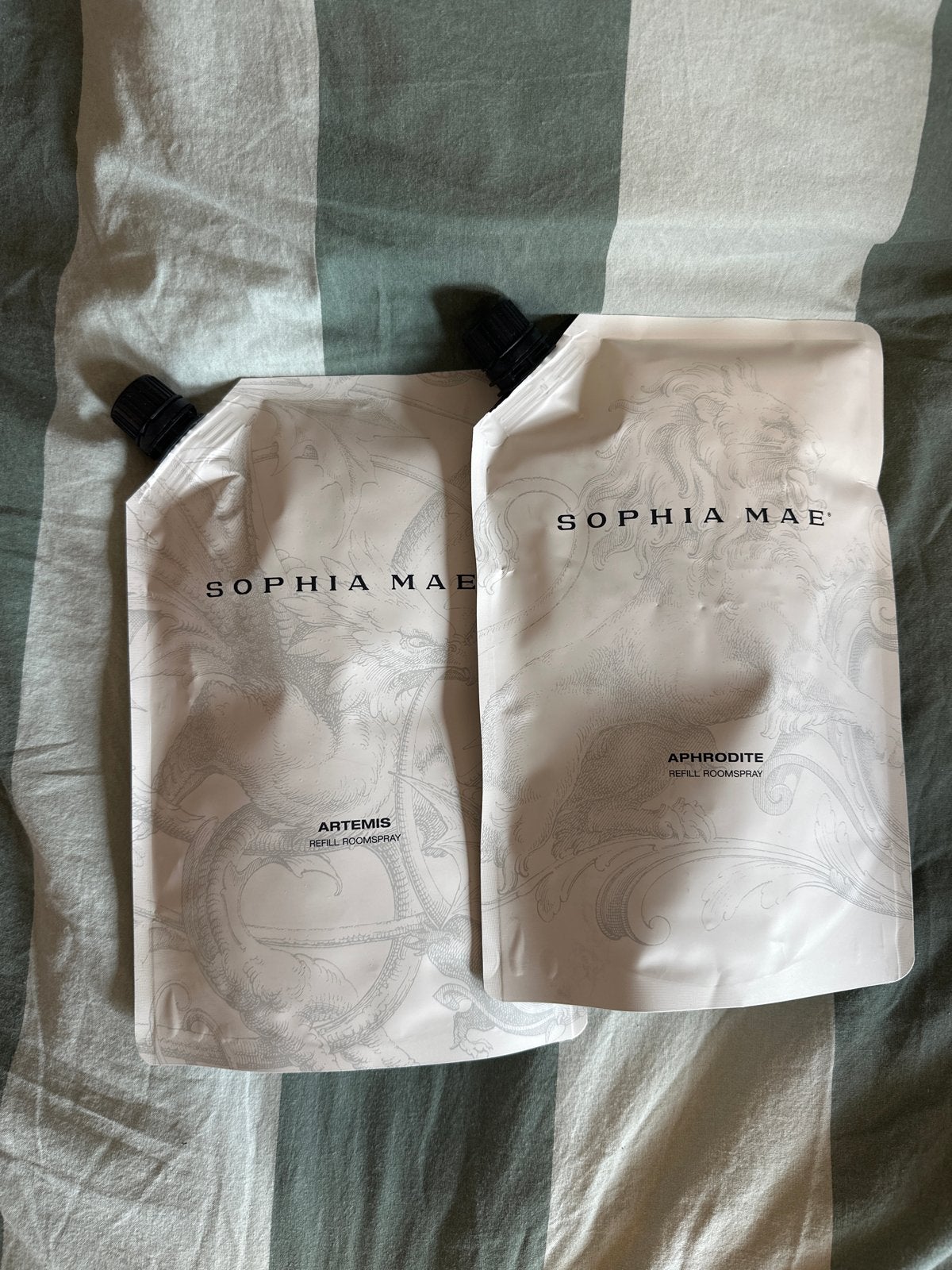 Sophia Mae Roomspray Refill Artemis & Aphrodite 2x500ml, Ophalen of Verzenden, Nieuw
