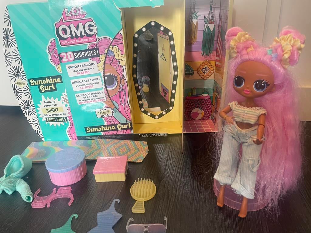 LOL OMG Sunshine Gurl, Ophalen of Verzenden, Zo goed als nieuw, Overige typen
