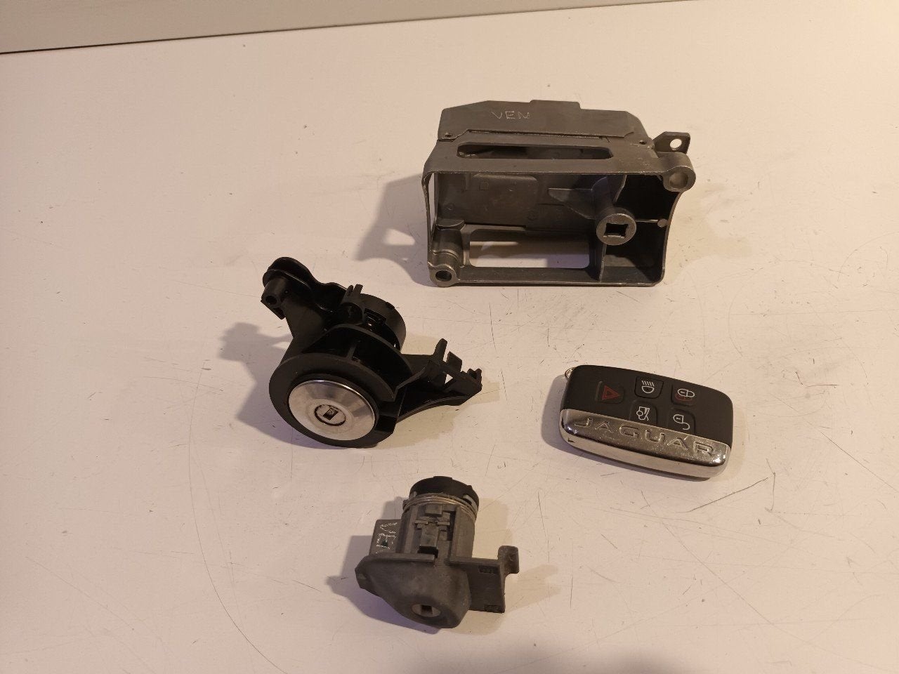 Slotenset cil inclusief immobilizer Jaguar XF, Auto-onderdelen, Onderdelen@venauto.nl, Van der Ven Autorecycling B.V., Gebruikt
