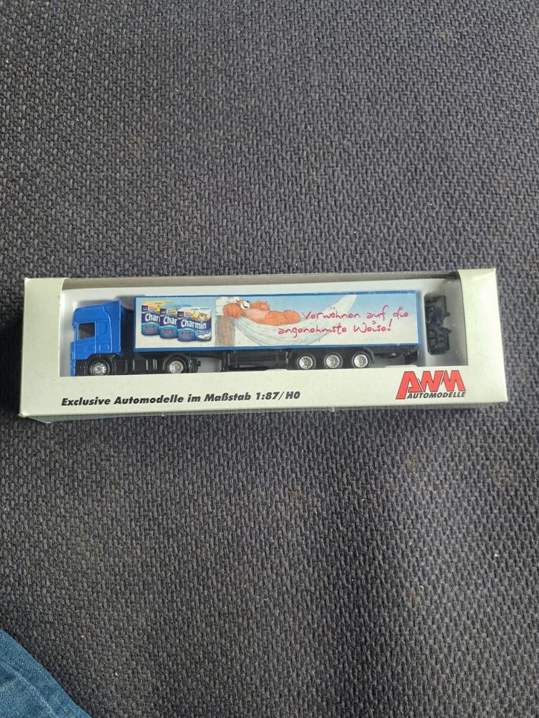 Awm model scania "charmin", Hobby en Vrije tijd, Modelauto's | 1:87, Overige merken, Gebruikt, West germany, Awm