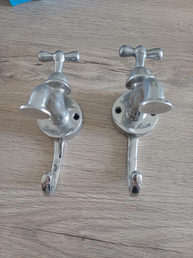 Riviera Maison haken in de vorm van een kraan, Ophalen of Verzenden, Wandhaken, Minder dan 100 cm