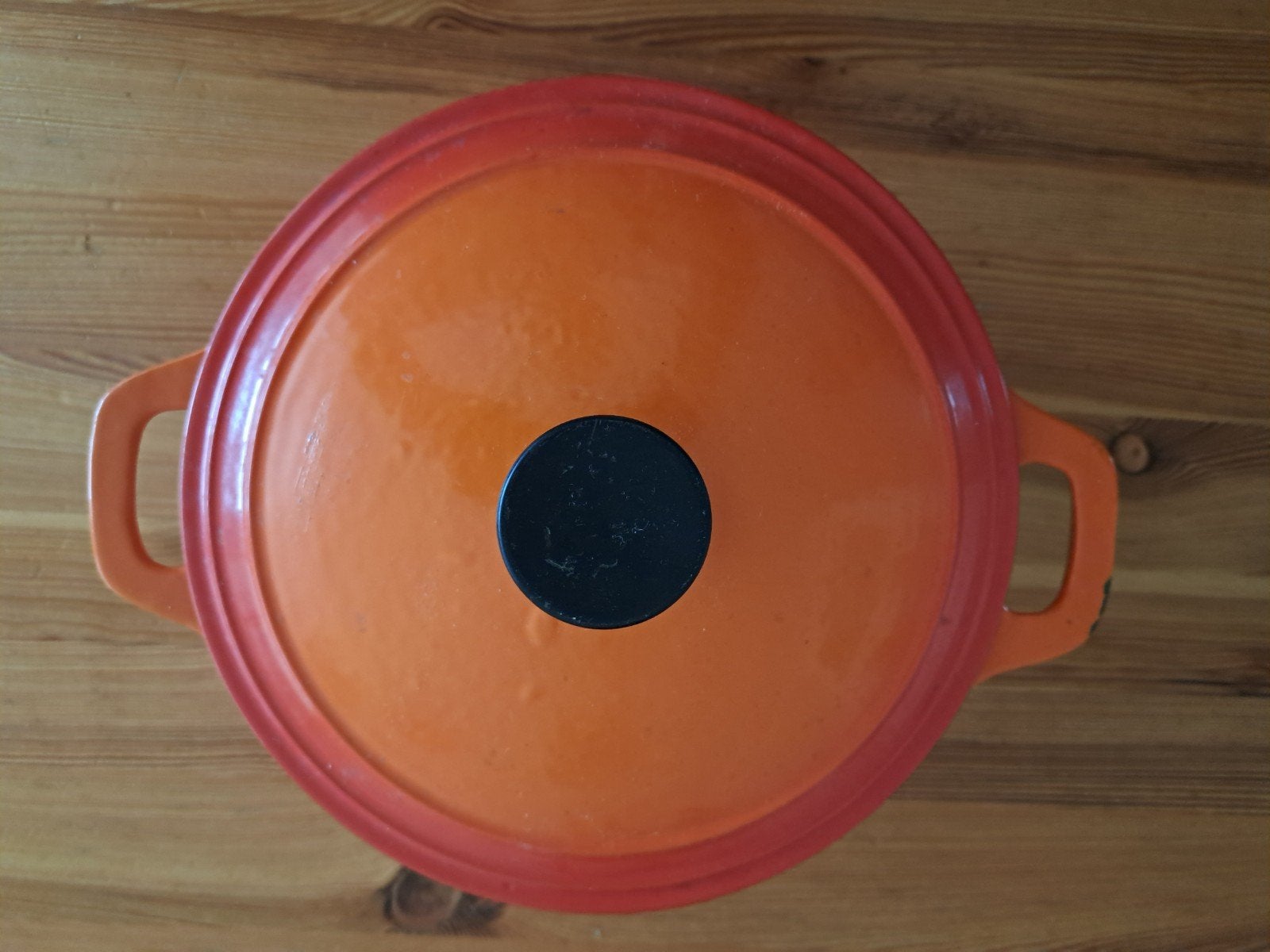 Gietijzeren pan van Sola - 26 cm, Huis en Inrichting, Ophalen, Gebruikt, Geschikt voor inductie, Overige merken