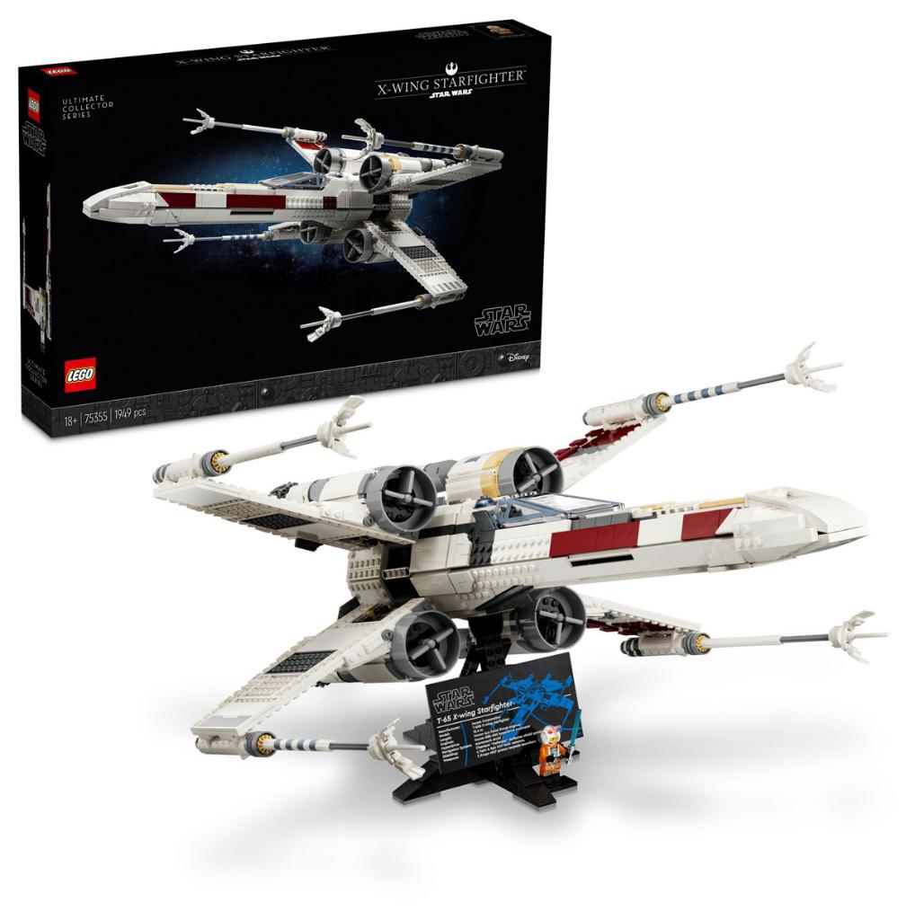 LEGO Star Wars 75355 X-Wing Starfighter 1949 delig, Star Wars, Lego, Nieuw, Ophalen of Verzenden