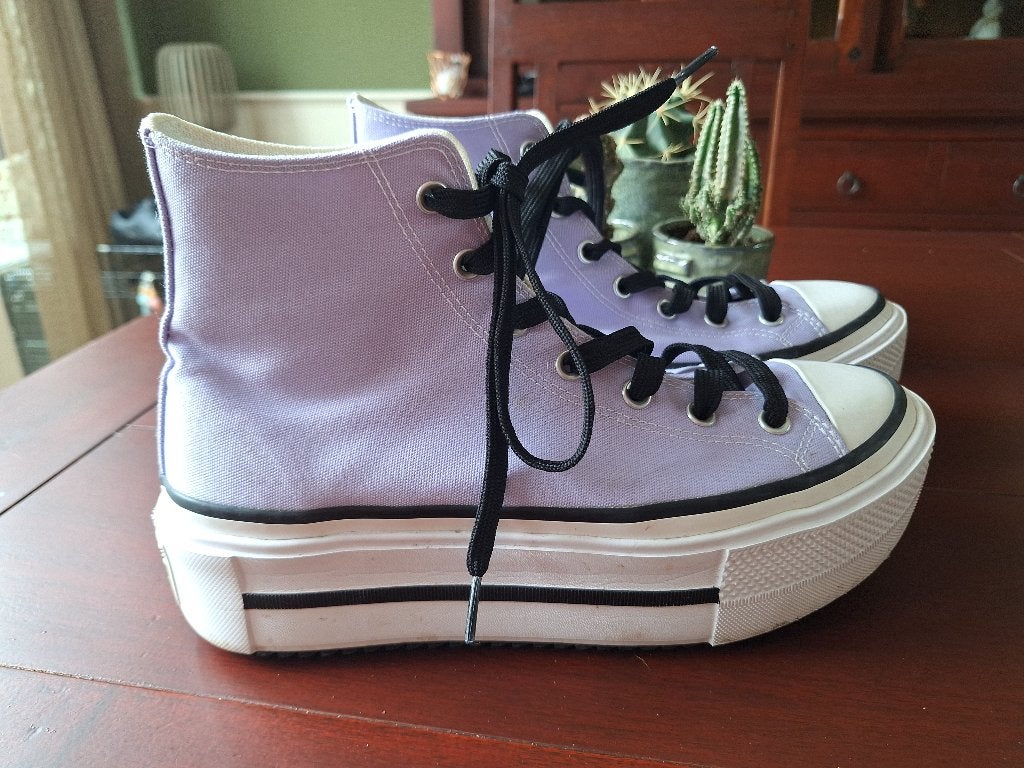 Converse Chuck Taylor All Star Lift Double Stack 42,5 43, Overige kleuren, Verzenden, Converse All Stars, Sneakers of Gympen