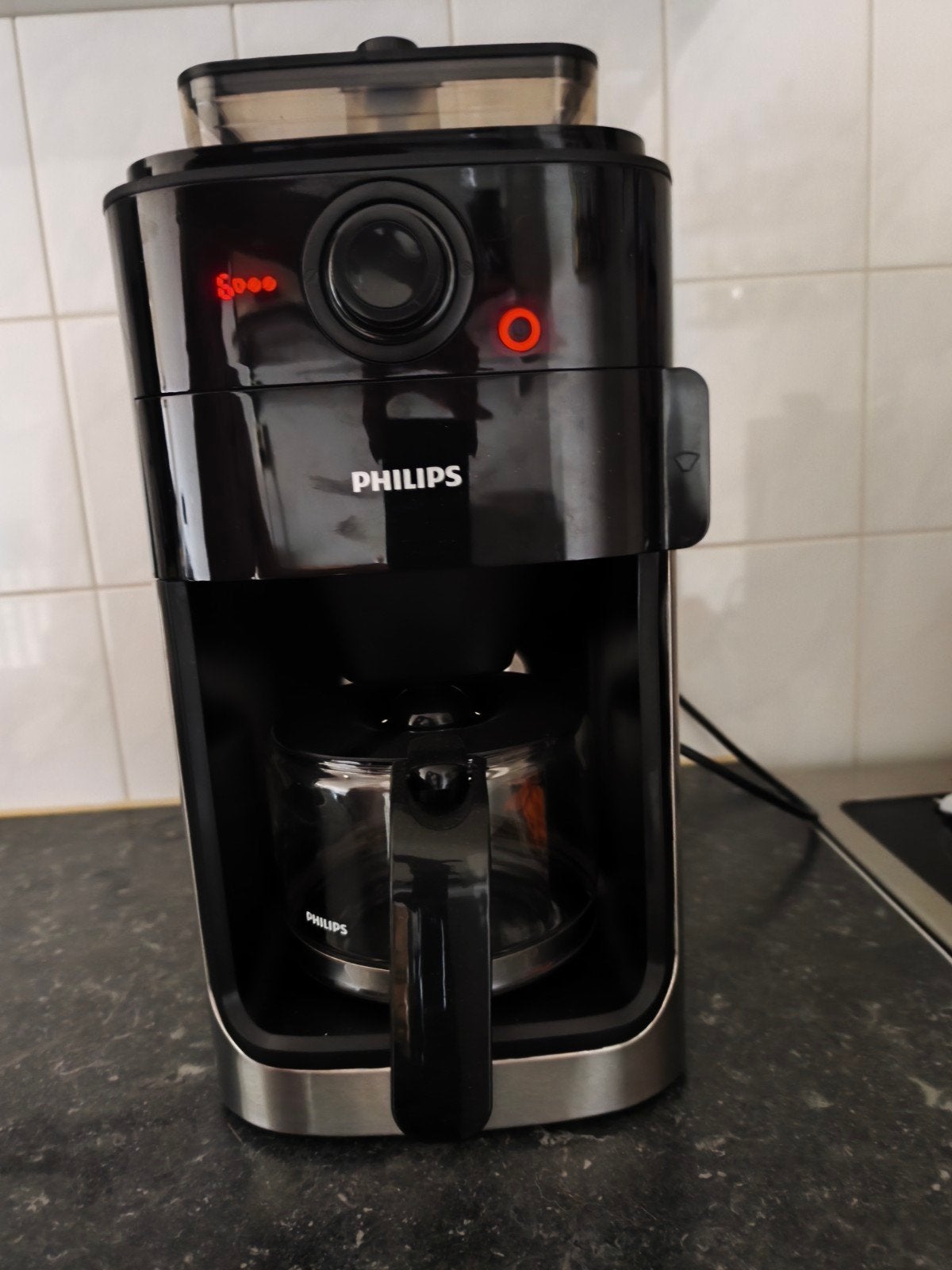 Philips Grind & Brew, 10 kopjes of meer, Ophalen, Overige modellen, Gemalen koffie