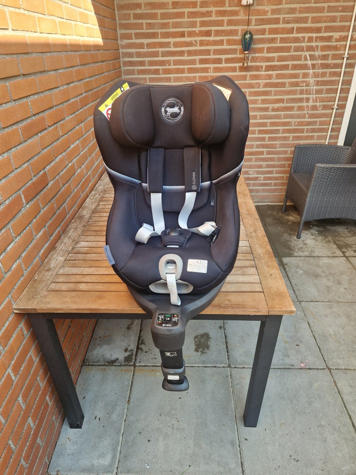 cybex draaibare autostoel., Verstelbare rugleuning, Gebruikt, 0 t/m 18 kg, Isofix