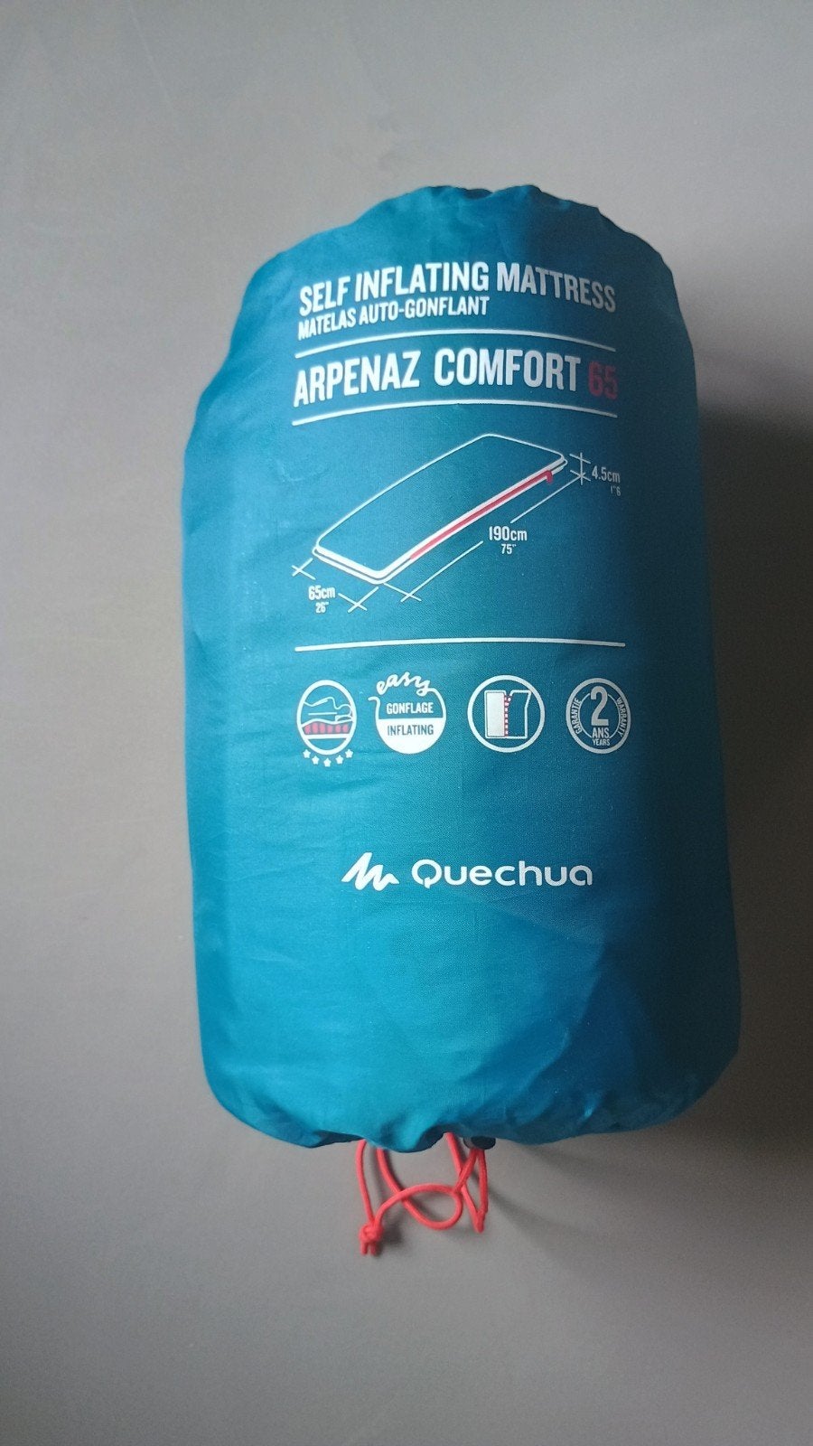 Quechua individual camping mattress, Ophalen of Verzenden, Zo goed als nieuw