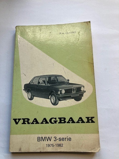Vraagbaak        BMW  3  Serie    1975  -  1982, Ophalen of Verzenden