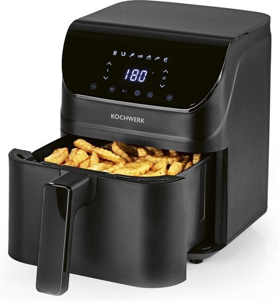 Rachs KOCHWERK airfryer digitaal 4l - zwart NIEUW IN DOOS !!, Witgoed en Apparatuur, Airfryers, Ophalen of Verzenden, Nieuw, Airfryer