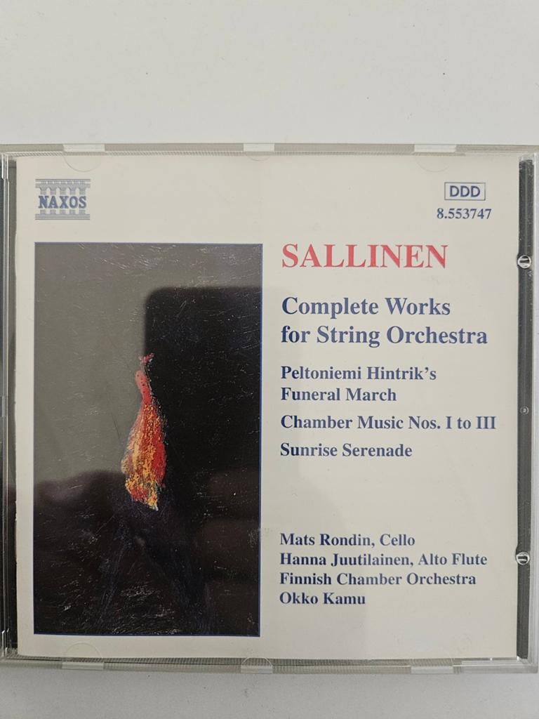Sallinen: Complete Works for String Orchestra (Naxos CD), Ophalen of Verzenden, Modernisme tot heden, Zo goed als nieuw, Orkest of Ballet