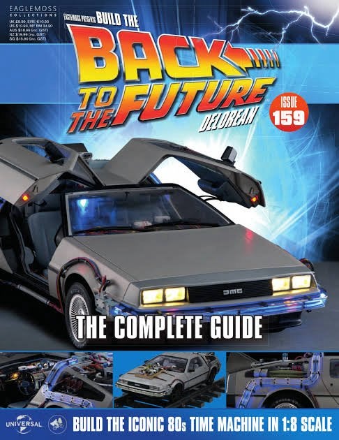 Back To The Future DeLorean 1:8 model 1 - 159 sealed nieuw, Auto, Groter dan 1:32, Nieuw, Ophalen
