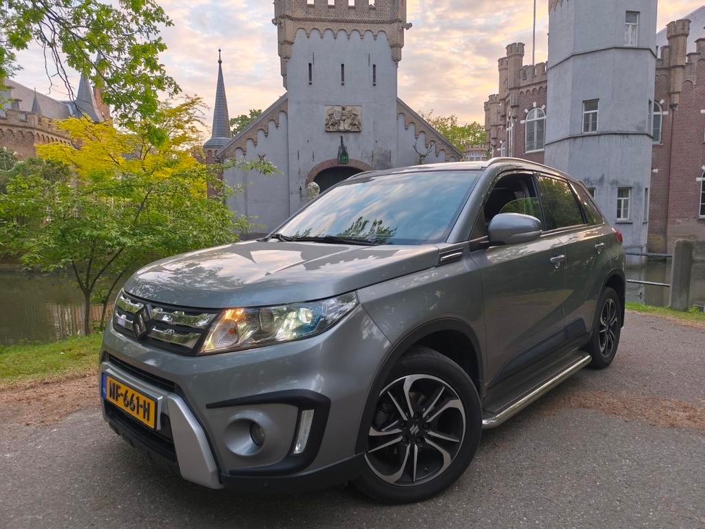 Suzuki Vitara 1.6 VVT 120pk exclusieve,automaat / leder /NAP, Zwart, 4 cilinders, 49 €/maand, Origineel Nederlands