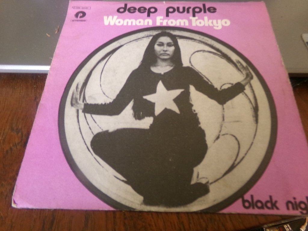 Deep Purple – Woman From Tokyo / Black Night ( Live Japan), Ophalen of Verzenden, Gebruikt, Pop