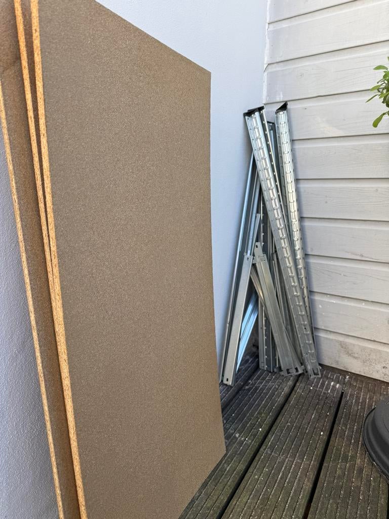 Stellingkast 2 stuks 90x45x180cm, Doe-het-zelf en Verbouw, Platen en Panelen, Ophalen, Gebruikt