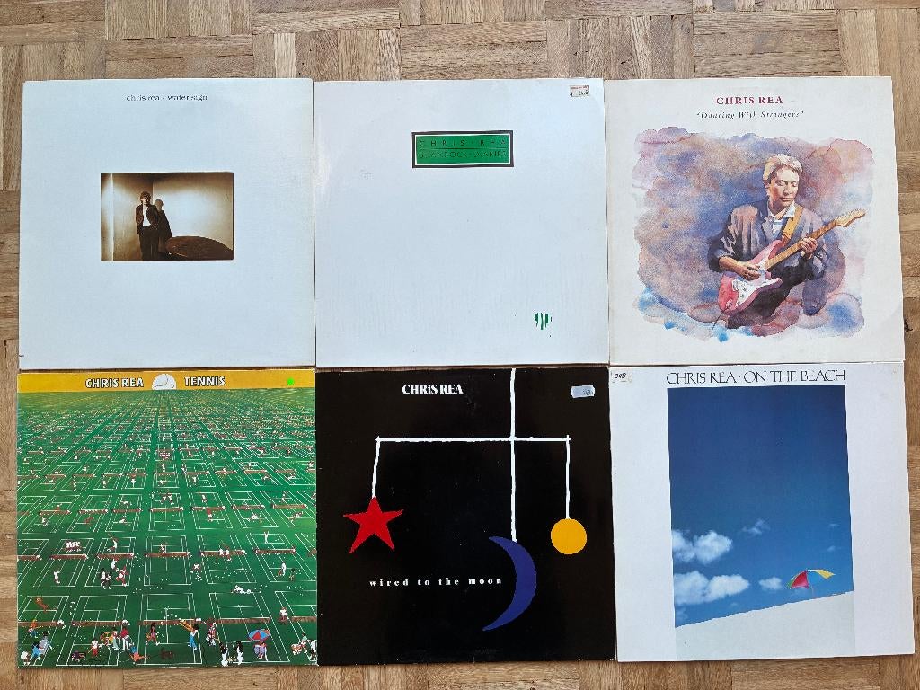 Chris Rea lp's, Ophalen of Verzenden, Gebruikt, 12 inch, Poprock