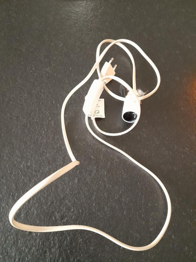 Te koop knijplamp E14 met aan uit schakelaar,kerstdorp lamp, Ophalen of Verzenden, Gebruikt