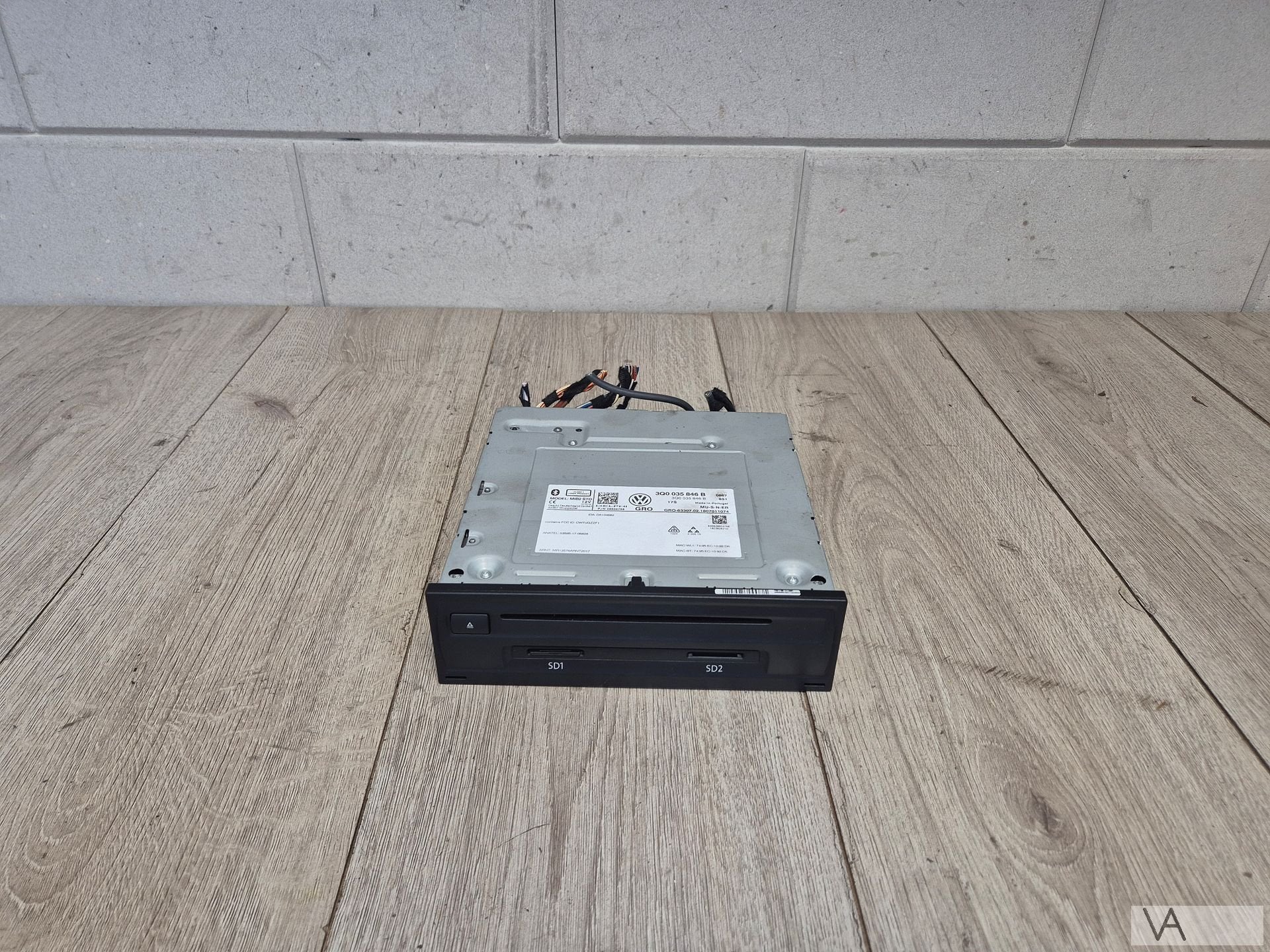 Radio navigatie module VW Golf 7 / Polo / T-roc 3q0035846b, Ophalen of Verzenden, -, -, -