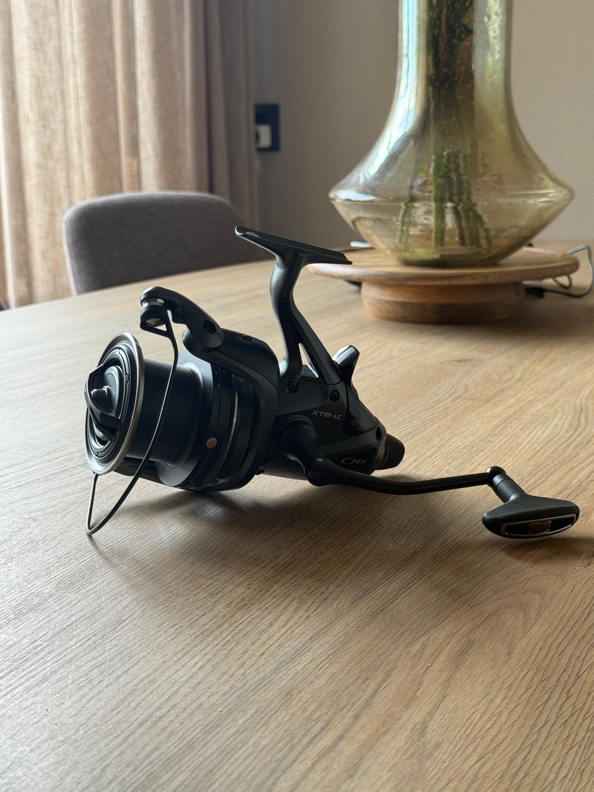 Shimano Big Baitrunner 14000 XTB Long Cast, Watersport en Boten, Ophalen of Verzenden, Zo goed als nieuw, Molen
