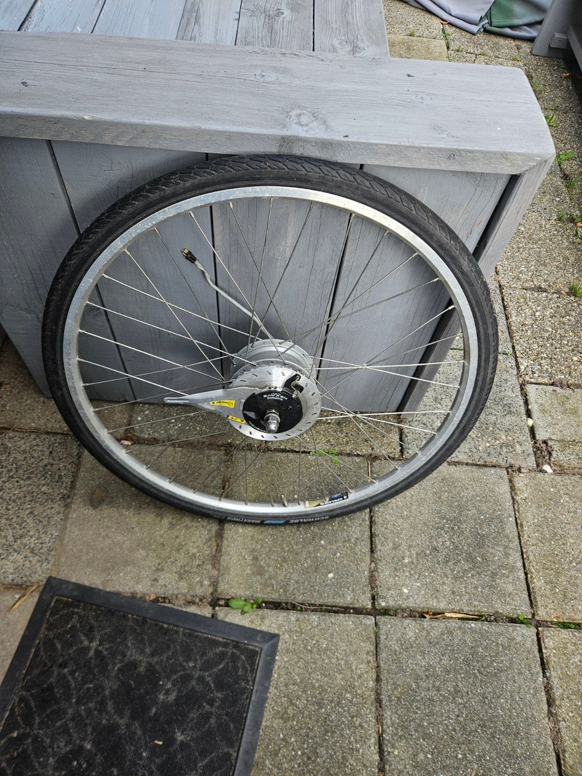 Voorwielmotor Gazelle Innergy 9-pins aansluiting, Ophalen