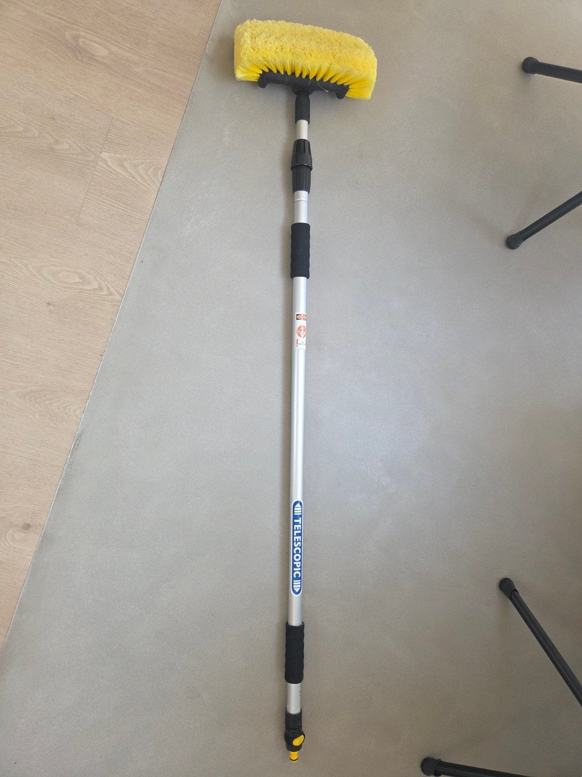 Telescopische wasborstel - instelbaar 145-250 cm, Ophalen of Verzenden