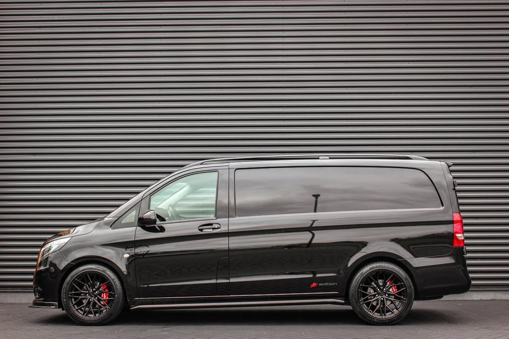Mercedes-Benz Vito 225PK EXTRA LANG JB- EDITION FULL BLACK /, Automaat, Achterwielaandrijving, 4 cilinders, Zwart