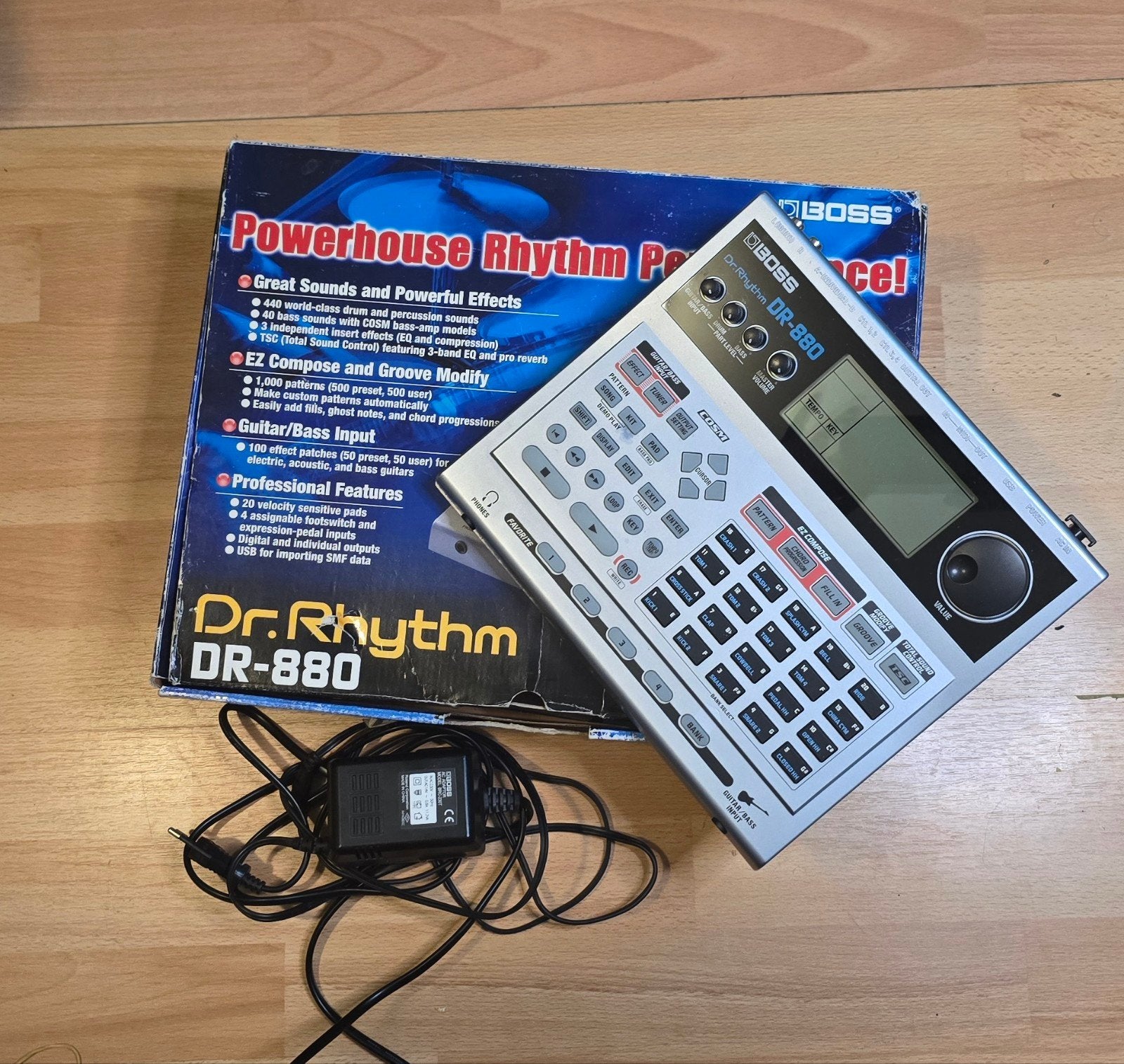 Boss DR-880 Dr. Rhythm Drummachine - Zo goed als nieuw, Ophalen of Verzenden