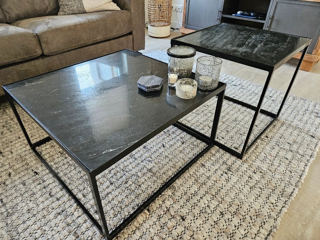 Salontafel, set van 2, Huis en Inrichting, Tafels | Salontafels, Ophalen, Rond, 50 tot 100 cm, 50 tot 100 cm