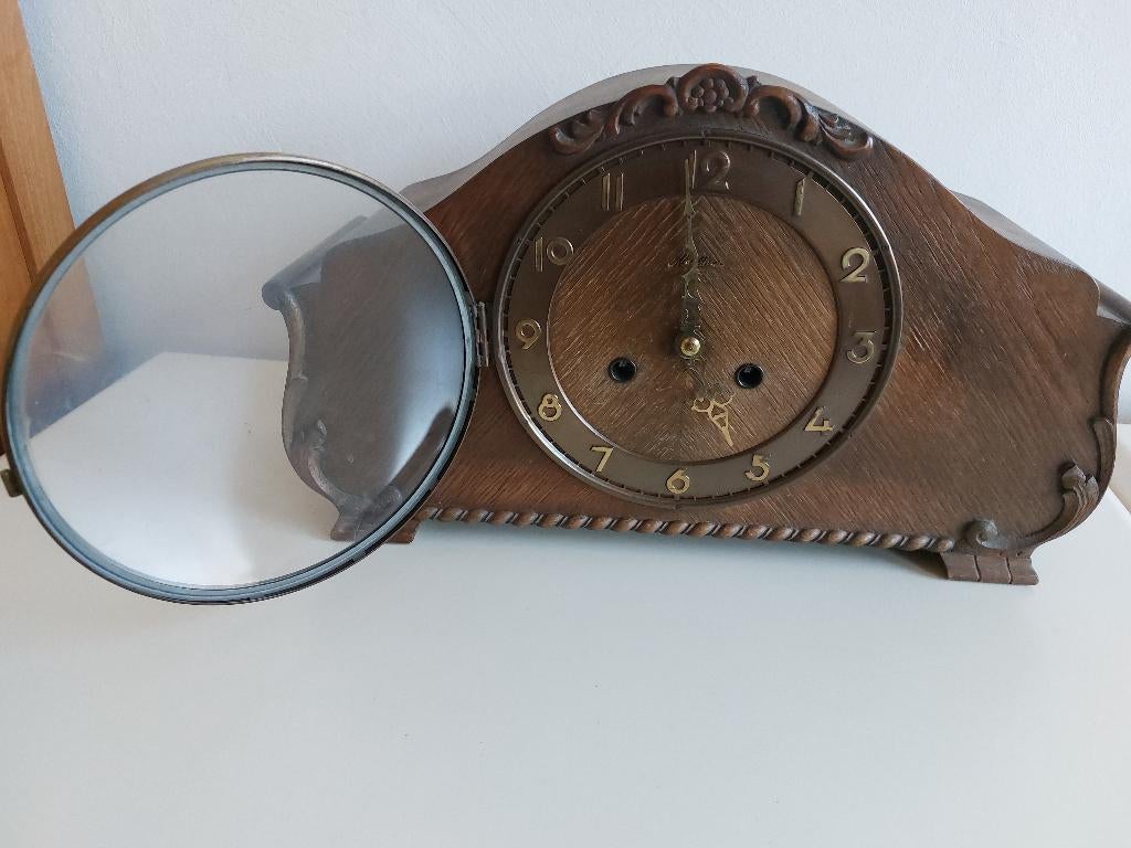 Pendule antieke schouwklok, Antiek en Kunst, Ophalen