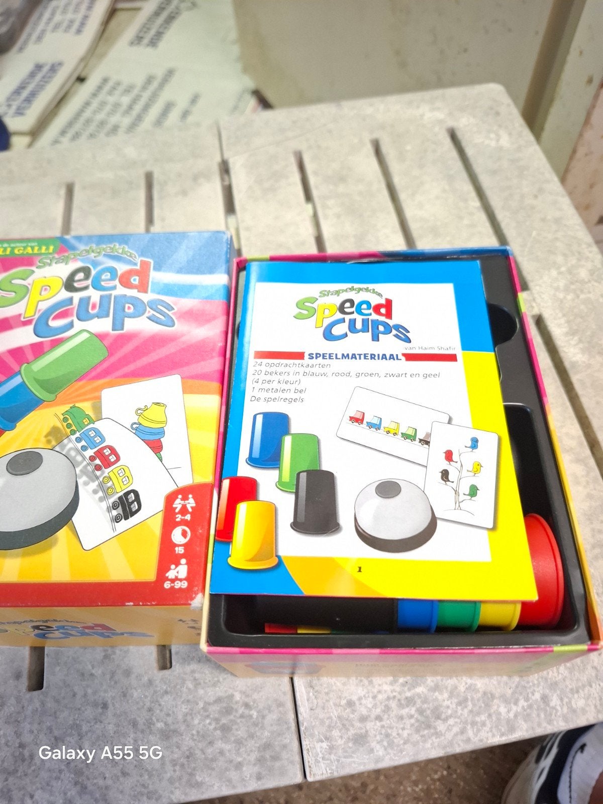 Halli Galli Speed Cups, Zo goed als nieuw, Drie of vier spelers, 999 Games, Postbus 60230, 1320 AG Almere