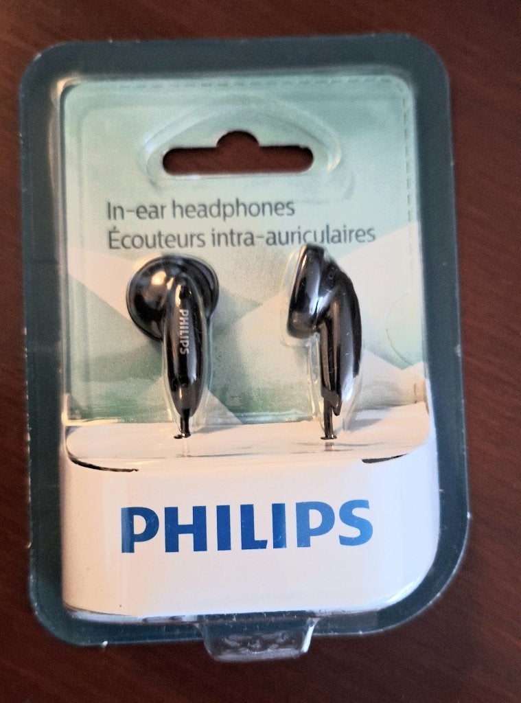 In-ear headphones, Philips, Zwart, Nieuw, Ophalen of Verzenden