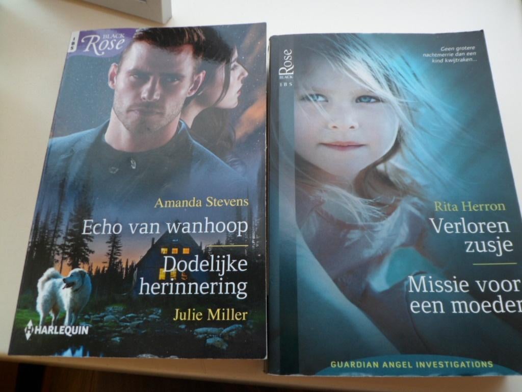 2 x Black Rose  spannende dubbelromans, 1 euro per stuk, Boeken, Ophalen of Verzenden, Zo goed als nieuw