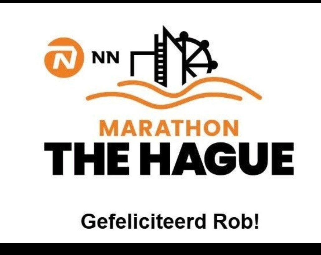 1 start bewijs marathon den haag, Eén persoon, November