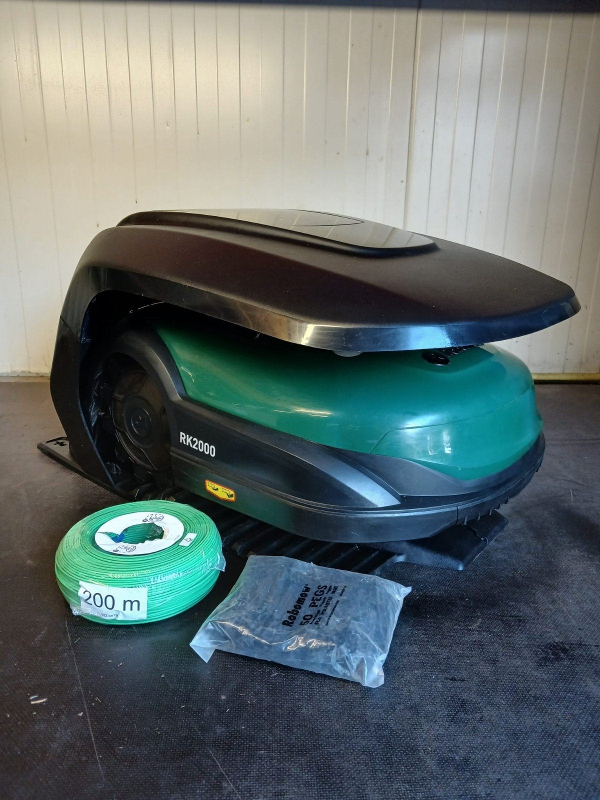 Robomow RK2000 (pro) Robotmaaier, Cirkelmaaier, Robomow, Minder dan 30 cm, Accu-grasmaaier