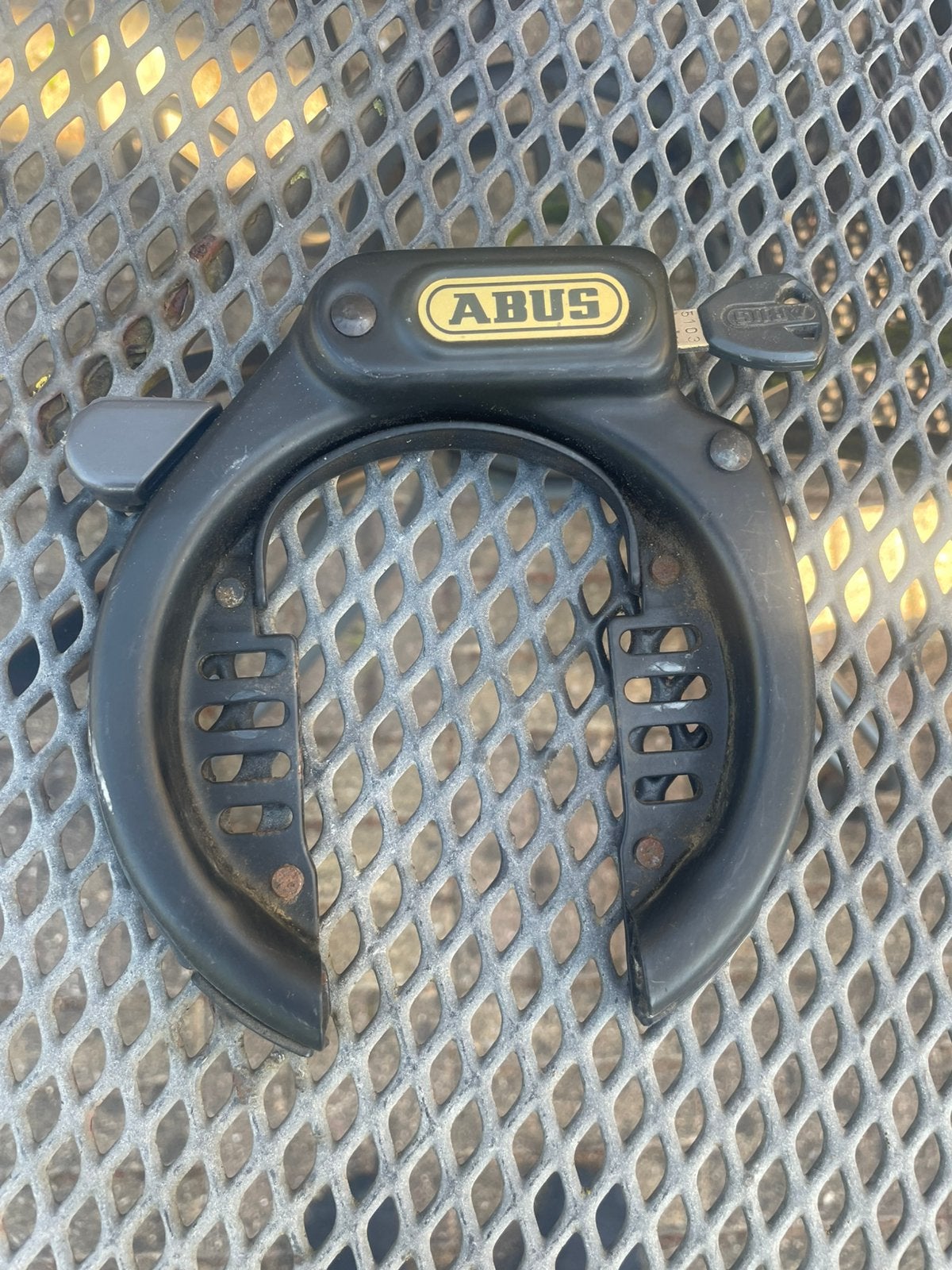 Fietsslot Abus 485, Ophalen of Verzenden, Zo goed als nieuw