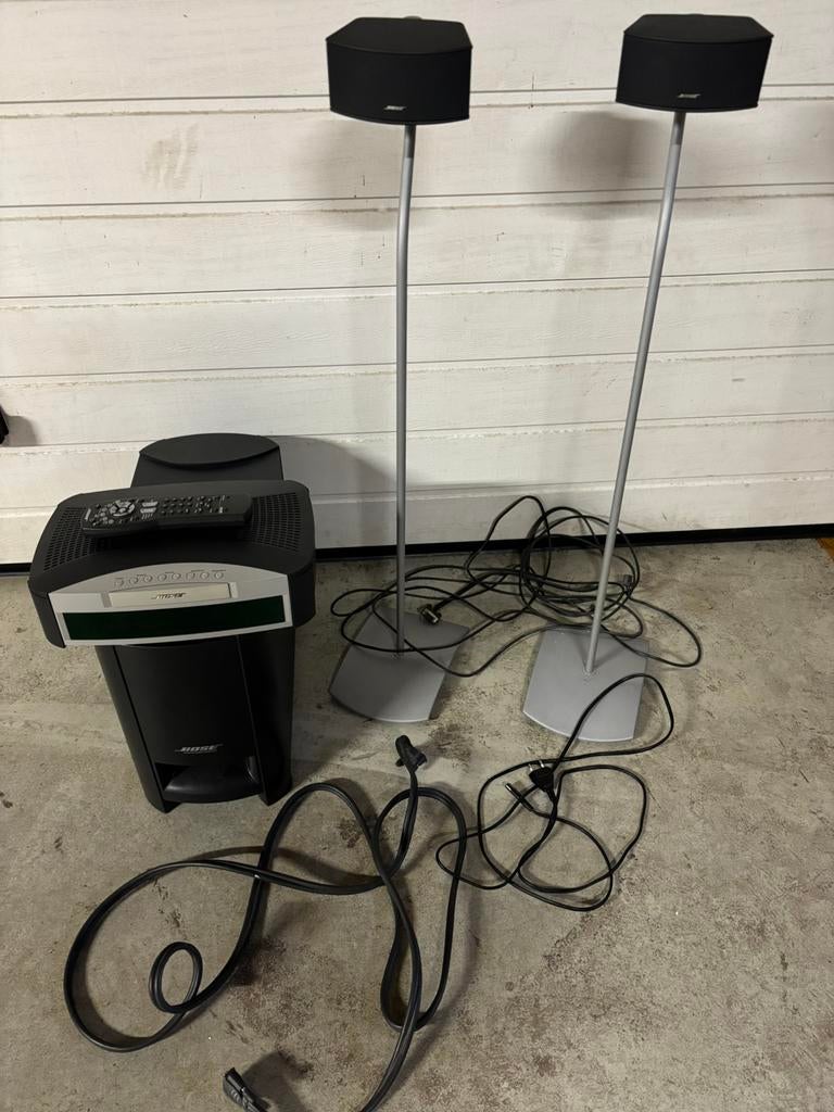 Te koop Bose 321 set, Ophalen, Gebruikt, Overige merken, Dvd-speler