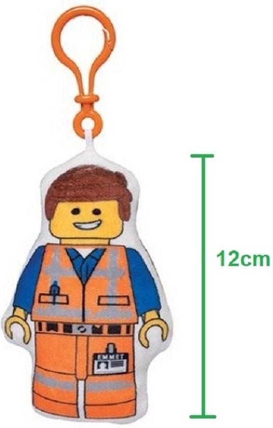 Lego The Movie 2: Pluche Sleutelhanger 12 cm, ., Nieuw, Ophalen of Verzenden, .